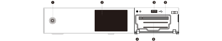 vu+ front_illust 760 door open.eps